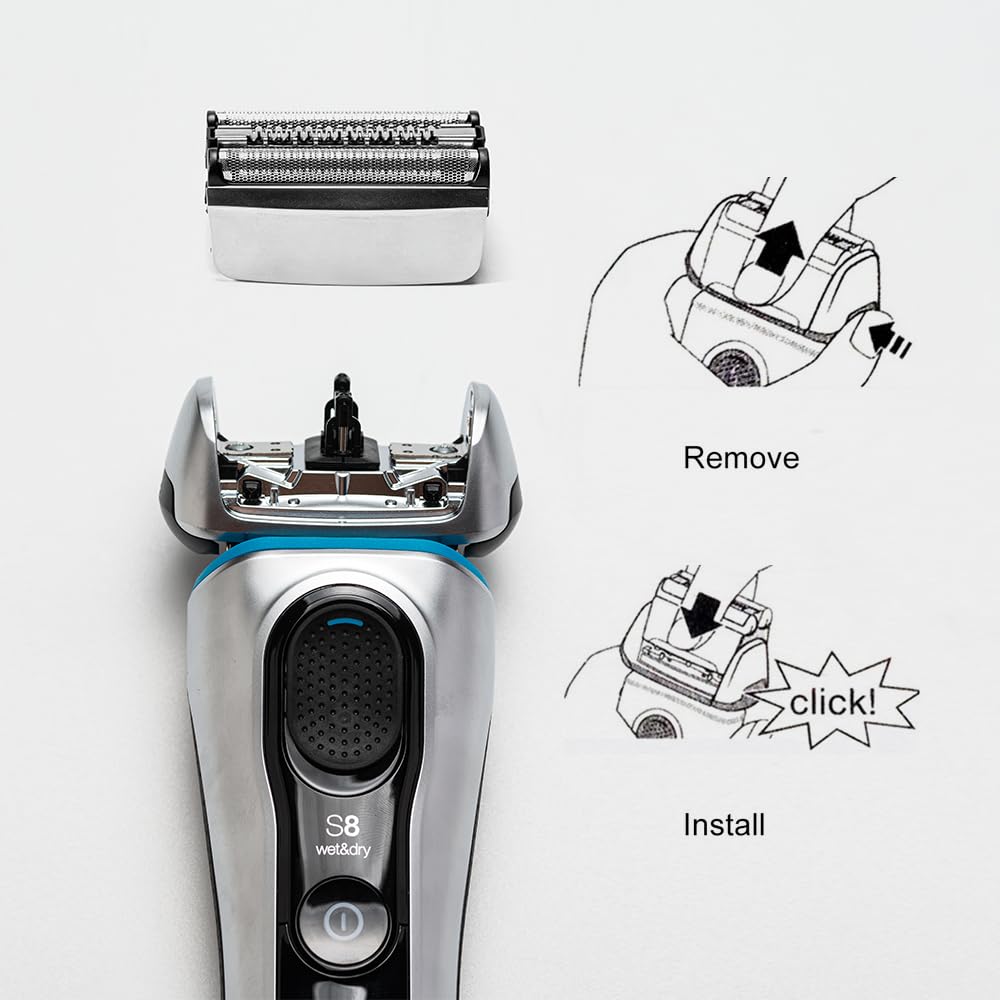 ブラウンS8 ブラウンシリーズ8 電気シェーバー 密着ヘッド付き | Braun JP